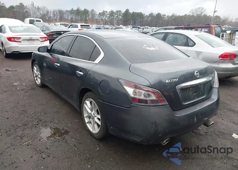 2013 Nissan Maxima 3.5 S из США, поврежденный, VIN 1N4AA5AP8DC834313